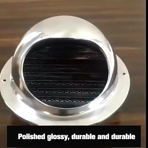 201 Stainless Steel Air Vent Grille Cover For Wall Ceiling Ventilation Exhaust Pipe Cover