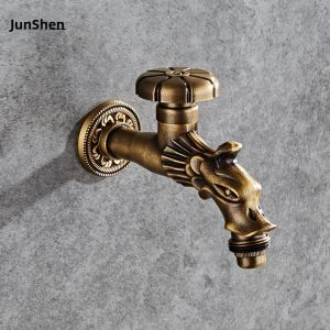 JUNSHEN | Anti-freeze Retro Brass Outdoor Faucet