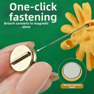 TINGGU | Magnetic Brooch Converter Mini Fixing Pin