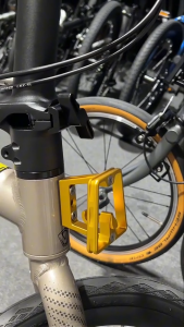 MerocaFront Carrier Block for Java Neo 3 Trifold Folding Bike | Custom 3D Printed Padding Adapter + Longer Bolts