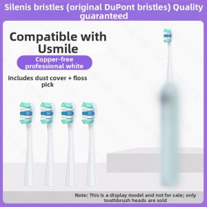 Universal Replacement Electric Toothbrush Heads Y1 U1 Y10 P10 Soft Bristles Deep Cleaning Suitable for Usmile Smiling plus