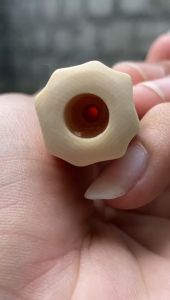 Pipa GG Asli Lokal Panjang 15cm Blimbing Bening Mulus