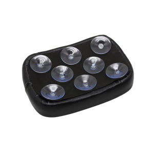 New Motorcycle Black Suction Cup Rear Pillion Passenger Pad Seat For Harley 883 1200 48 Universal