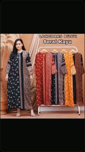 BEST SELLER LONGDRESS NEW Daster Jumbo Batik Busui Friendly Rayon Super New kekinian 2024 MORODEDI