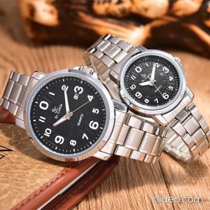 JAM TANGAN CASUAL PRIA/WANITA SC 8050 Rantai Kalender