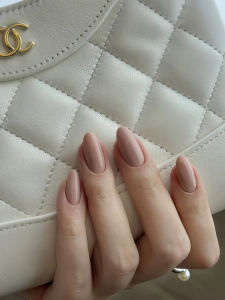 High Quality Single Color Nail Art Handmade White Enhancing Nude Color Detachable Wearable Nails for Women Beauty Tools