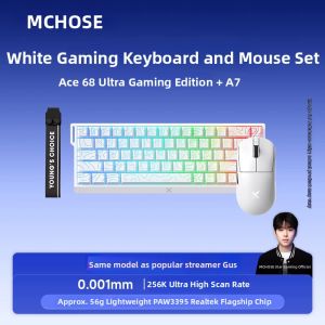 MCHOSE | Customizable Magnetic Mechanical Keyboard and Gaming Mouse Combo