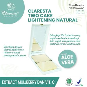 Claresta Two Way Cake Lightening Natural