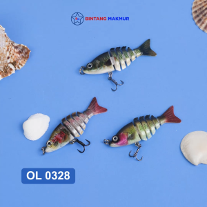 Umpan Minnow Sinking Bentuk Ikan Gerak 6cm 5g ABS Hight Quality