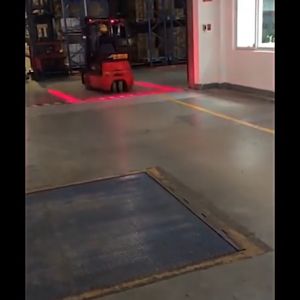 Lampu Kerja LED Forklift Lampu Peringatan 15LED / Forklift Work Lamp