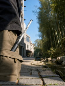 YUZHIYUAN | Short Portable Fishing Rod for Small Catch Stream Beginners