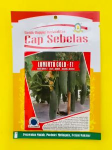 Benih timun unggul berkualitas LUMINTU GOLD-F1 dari cap sebelas.isi 20 GR joss tenan!!