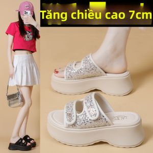 DINGMUYI | Dép Tăng Chiều Cao 7cm