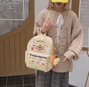 Sanrio school bag first grade girls elementary school girls large capacity backpack bag children ultra-light backpack