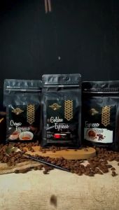 Kopi Arabika Robusta Blend Premium Medium Dark Bold & Berkarakter – Espresso Blend Premium 200g