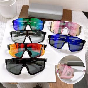 New Outdoor Cycling Sunglasses Sports Anti-Ultraviolet UV400 Shades Goggles Large Frame Windproof Climbing Eyewear