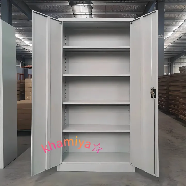Locker Full Height LF02 Full Height Swing Door Metal Cabinet, Adjustable Shelves, Metal ...