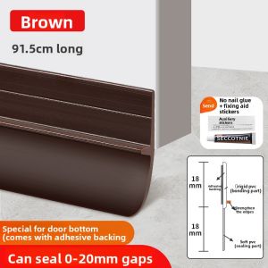 CHUSHE | Rodent-Proof Door Bottom Seal Strip Soundproof Windproof Door Gap Sealer