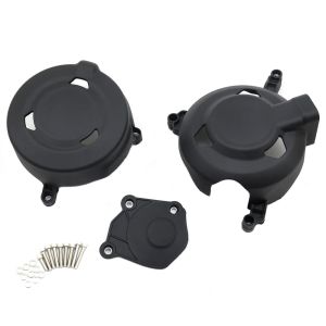 Trident 660 2021 2022 Động Cơ Stator Bên Nắp Bảo Vệ Lồng Vắt Bảo Vệ ABS Đen Phụ Kiện Xe Máy Cho Triumph Daytona 660