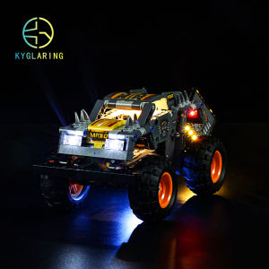 Monster Truck Off-Road Light Kit Compatible with Lego Mechanical Series 42119 Building Blocks Light Lego Accumulation