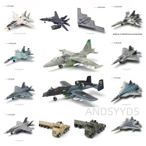 Model airplanes Child toy Military Series Building Blocks DIY kit F14 Tomcat J-35 Su35s Multi-Purpose Fighter T90 Main Battle