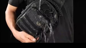 ASIAON A-099 Tactical Chest Pack Crossbody Chest Bag EDC Every Day Carry Water Repellant Cordura Fabric with Paracord