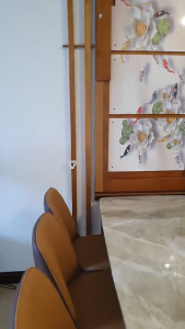 Bộ Bàn Ăn Mặt Đá 1m6 x 80cm + 6 Ghế Monet – Tinh Tế Hiện Đại