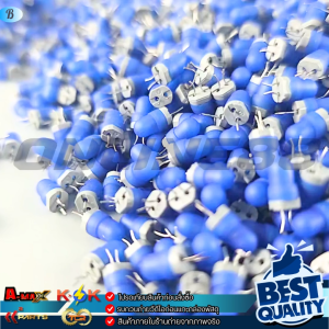 หลอดไฟ+ยางหุ้ม T1 (ไม่มีขั้ว) 5 V 90mA #2904VF 📌📍**ราคา/10ชิ้น** 📌📍