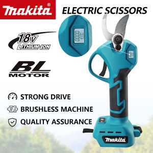 Makita | Makita 18V Electric Tools Cordless Brushless Electric Pruning Shears with LCD Display Garden Tool for Tree Branch Pruner