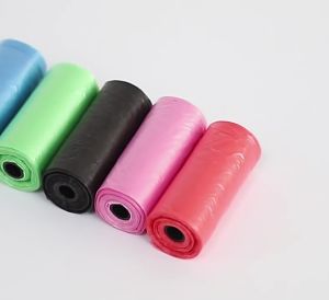 【Beli 10 Gratis 2】1 roll Refill Plastic Kotoran Anjing Poop Bag Kantong Plastik Sampah Kantong sampah Cakar Kucing plastik pup