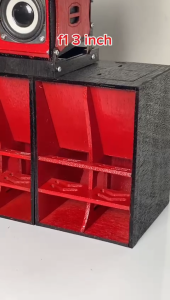 Box Speaker Miniatur F1 3 INCH Merah