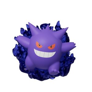 Takara Tomy | 6 New Style Pokemon Figures Refrigerator Sticker Super Cute Mew Gengar Pikachu Geodude Psyduck Koffing Exquisite Perfect Gift