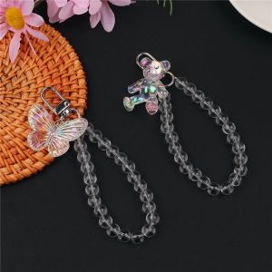 Crystal Butterfly Keychain Phone Chain Pendant