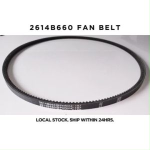 FAN BELT 2614B660 981-211 [55.1IN/1400MM LOCAL SUPPLIER FAST SHIPPING] FOR PERKINS & FG WILSON COMPATIBLE: CATERPILLAR: 109-9767 MASSEY FERGUSON 3654923M1 3680138M91 1669923M1 3808704M1 PERKINS 2614B666 2612431 2485C906 AND MORE