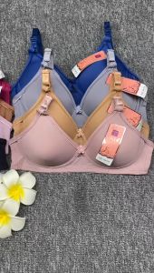 BRA / BH WANITA A5 TANPA KAWAT UKURAN 34-40 TERDAPAT 8 WARNA KAIT 2 BAHAN IMPORT PAKAIAN DALAM WANITA