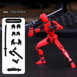 14CM Multi-Jointed Movable Shapeshift Robot 2.0 3D Printed Mannequin Dummy  Action Figures Toys Kids Adults Parent-children Game