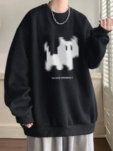 Round Neck Retro Casual Long Sleeve Childrens Sweater