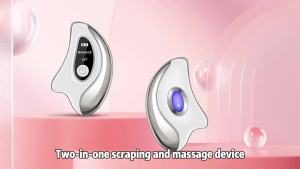 Hailicare | Electric Gua Sha Face Massager with Heated Vibration Double Chin Skin Lifting & Firming Tool Facial Scraping Device