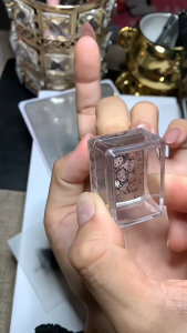Con dấu in móng tay - đầu in nail silicone tạo phen đầu móng loại 1 trong suốt chất mềm chuyên dụng(tặng kèm tấm gạt)