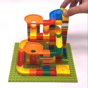 MAINAN BALOK SUSUN KELERENG ANAK BRICK PUZZLE 170 PCS SMALL FUNNY BUILDING BLOCK MINI / MAINAN