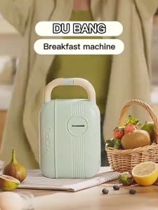CHARLSIE Newstyle Sandwich Maker/pemanggang roti listrik Breakfast Machine Multifungsi Pemanggang Roti Toaster【COD】