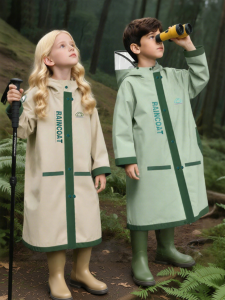 Umay(佑美) | School Use Raincoat For Children Backpack Support