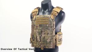 Uniontac 1000D Nylon Outdoor Quick Release Molle Vest Tactical Vest Plate Carrier