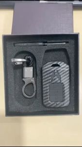 Case Carbon Smartkey Cover Key Kunci Honda CRV Civic 3 Tombol - 7101