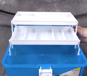 Tool Box 3 ชั้นสไลด์ 4 สี กล่อง กล่องใส่อุปกรณ์ทำเล็บ หรืออุปกรณ์ต่างๆ พกพาสะดวก กล่อง💕