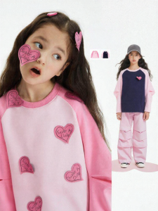 LOVESASAKIDS | Hip-Hop Street Dance Double-sided Loose Fit Raglan Sleeve T-Shirt