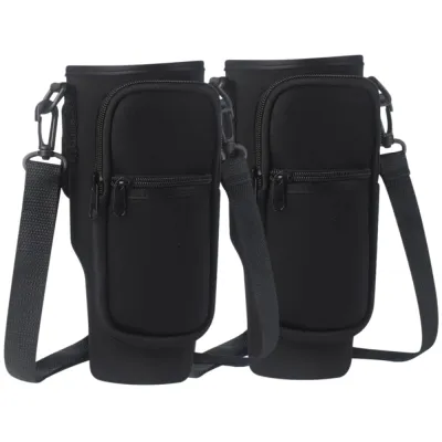 Túi Đựng Bình Nước 40oz Có Tay Cầm Dây Đeo Vai Có Thể Điều Chỉnh Và Túi Phụ - Túi Đựng Bình Nước Đa Năng Bằng Vải