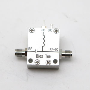 Bias Tee 50M-10G RF Isolator DC Feed Coaxial Biaser for SMA HMA LNA Low Noise Amplifier PA RF Front Ends SDR Antenna Laser Diode