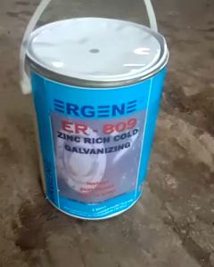 ERGENE809 Zinc Cold Galvanize Galon 5L: Alternatif HotDip Galvanis Dingin