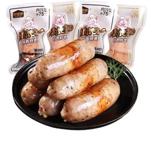 Hao Jia Xiang Big Meat Sausage Instant Original Flavored Grilled Sausage Crispy Sausage Casual Snack